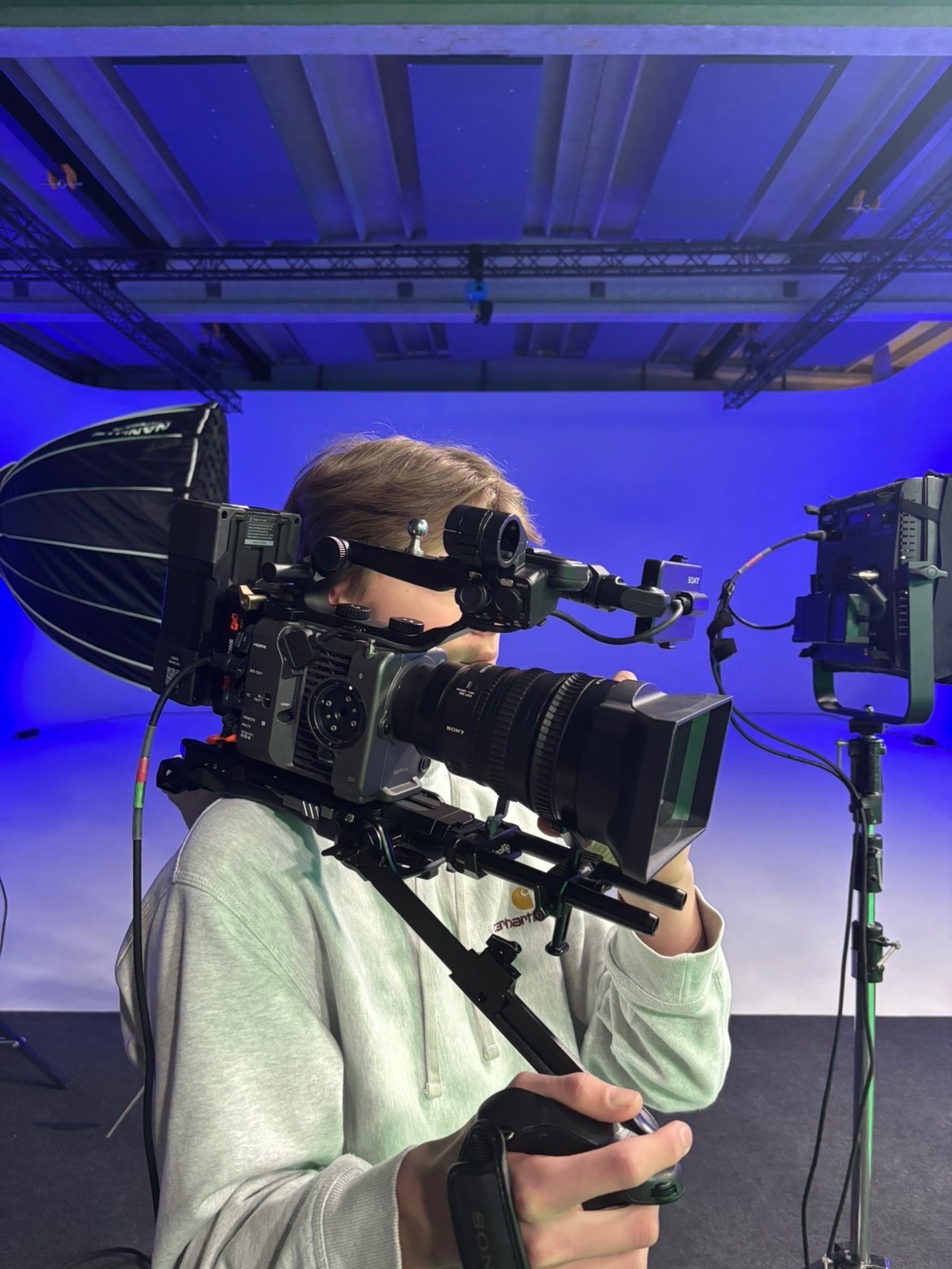 Roggy's Visuals aan het werk