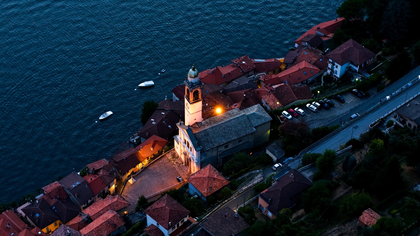 Luchtfoto: Como Meer Italië – dronebeelden door Roggy's Visuals